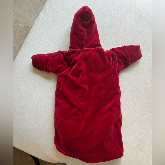 Ralph Lauren Plaid Velvet  Baby sleep sack - Picture 3 of 5